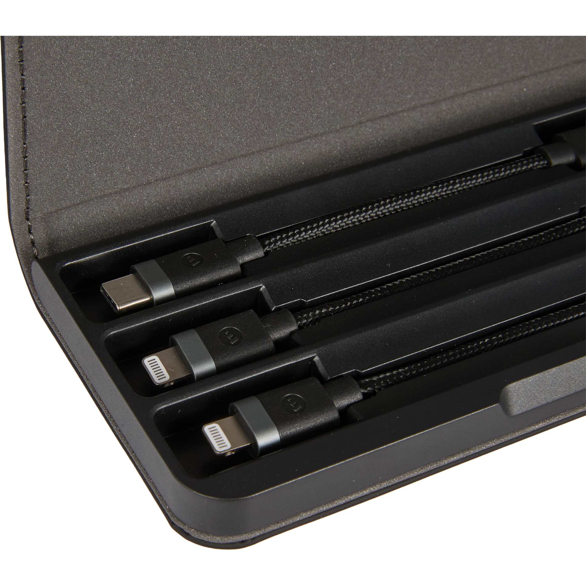 mophie Cable Travel Kit - Etchified - mophie - 7124-28BK