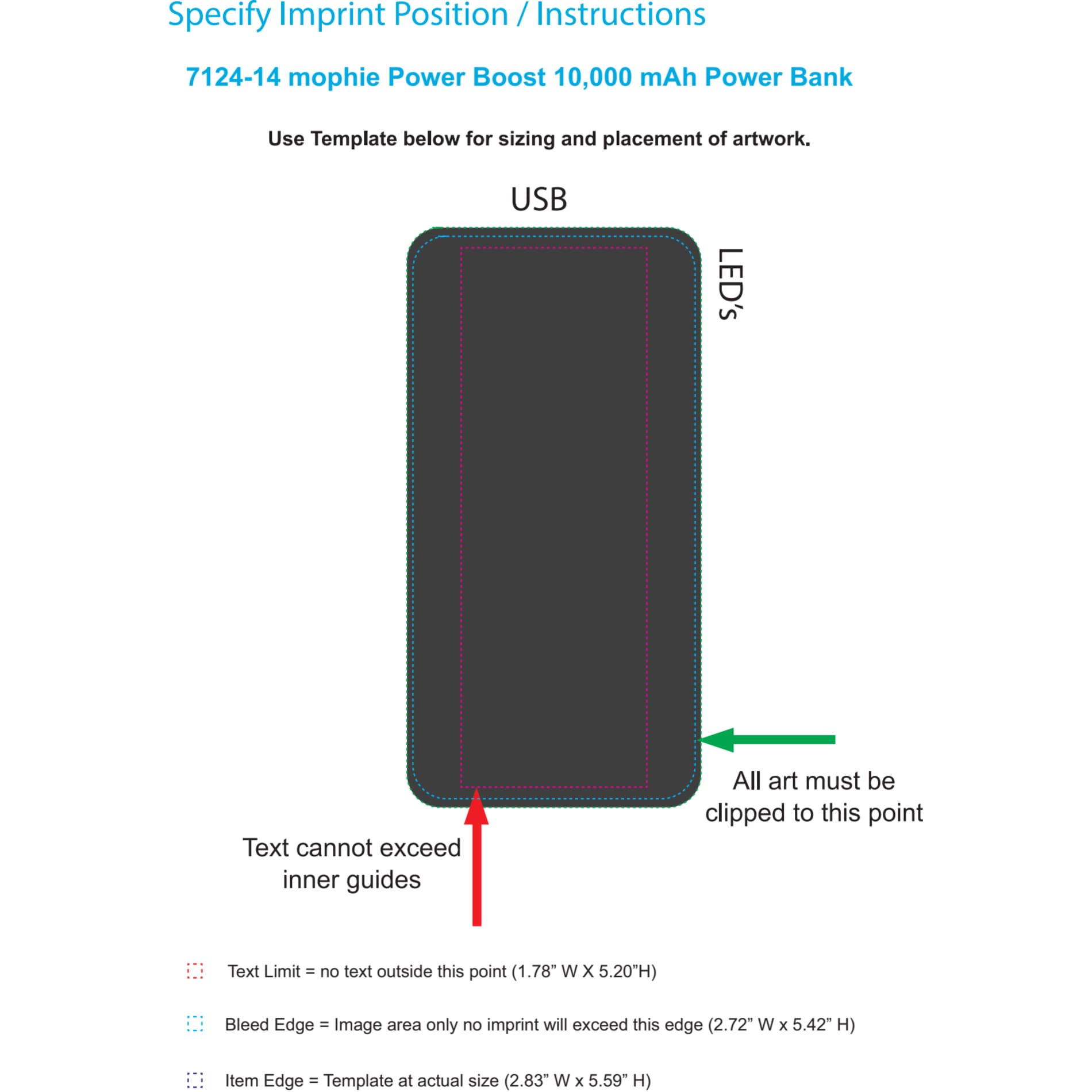 mophie® Power Boost 10,000 mAh Power Bank - Etchified - Etchified - 7124-14BK