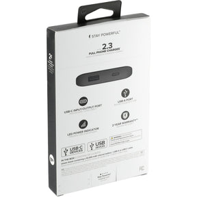 mophie® Power Boost 10,000 mAh Power Bank - Etchified - Etchified - 7124-14BK