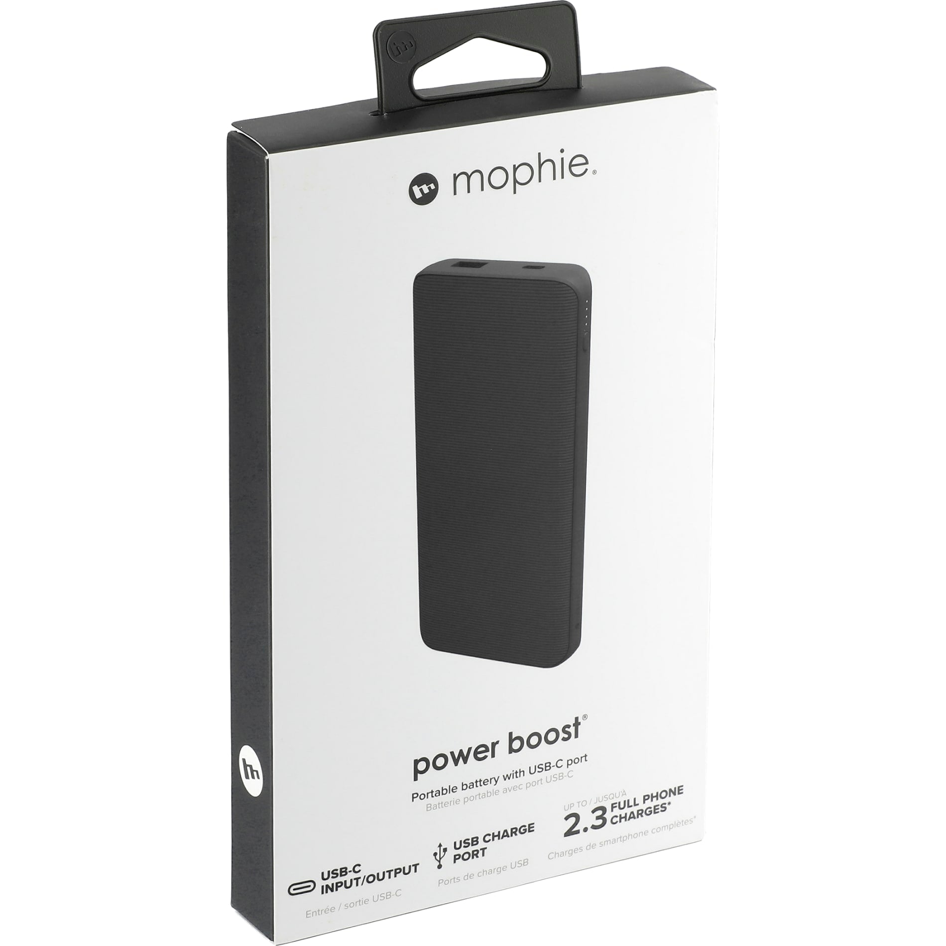 mophie® Power Boost 10,000 mAh Power Bank - Etchified - Etchified - 7124-14BK