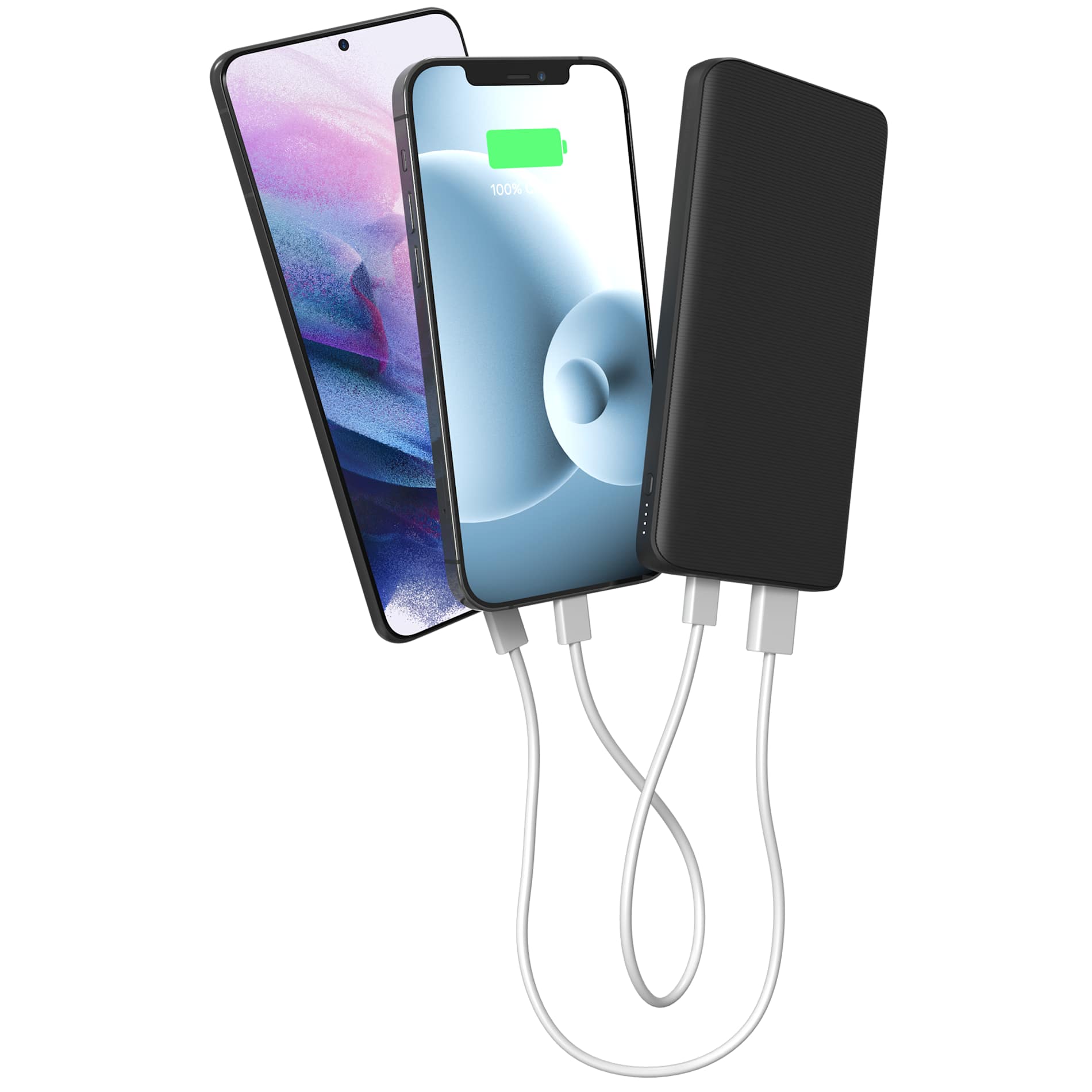 mophie® Power Boost 10,000 mAh Power Bank - Etchified - Etchified - 7124-14BK
