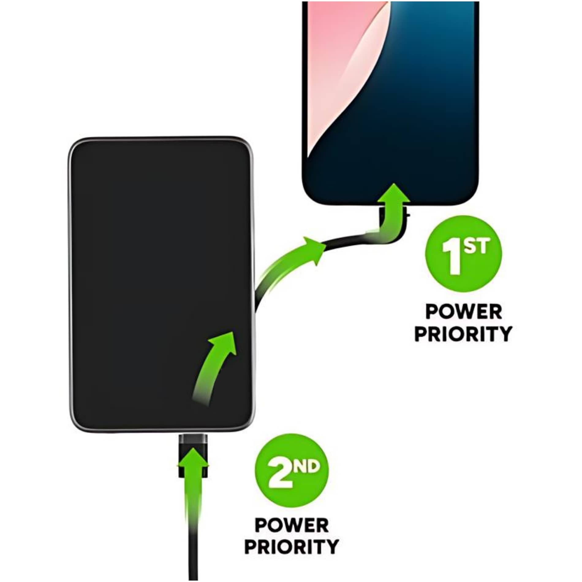 mophie® Powerstation® Mini with Integrated Cable - Etchified - Etchified - 7124-30BK