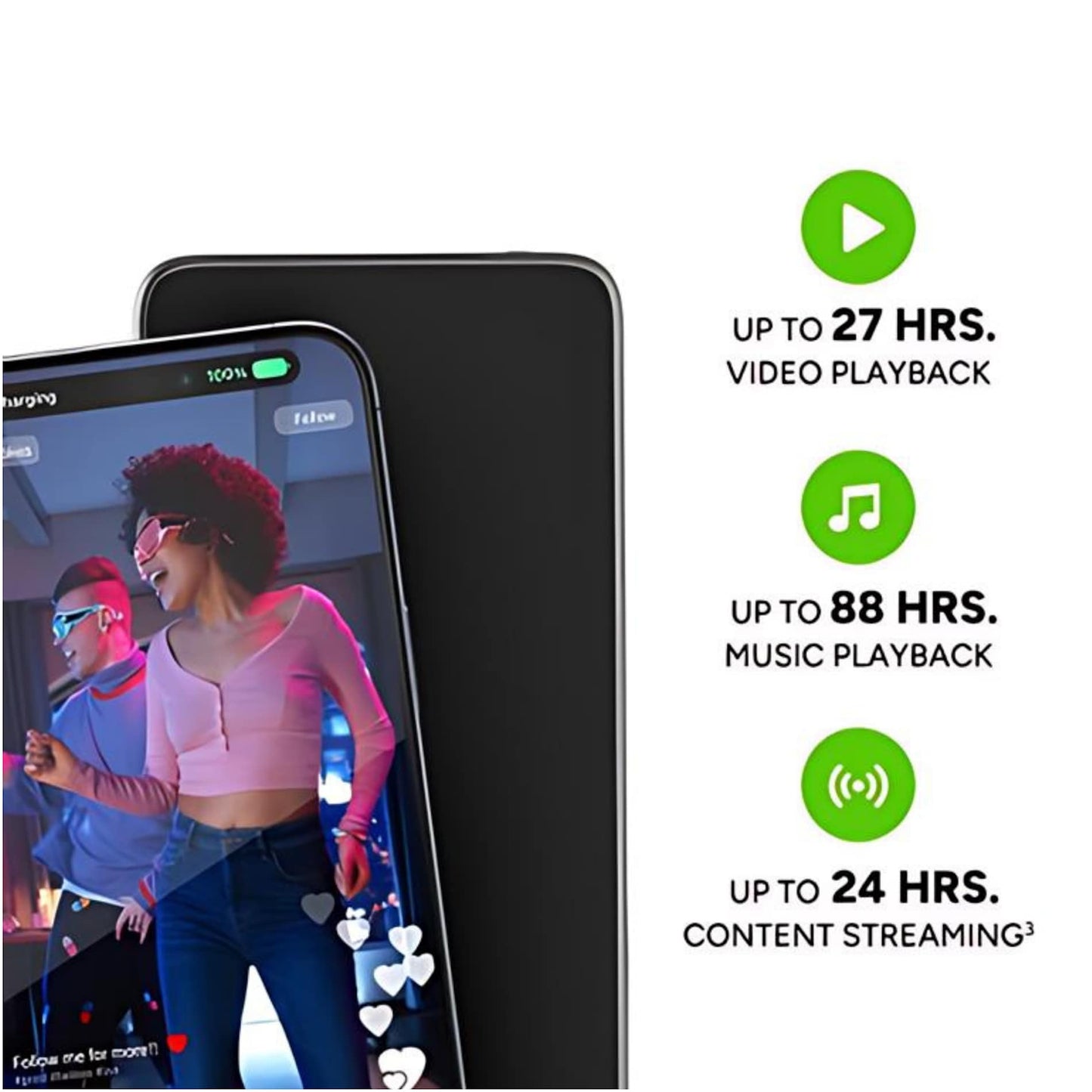 mophie® Powerstation® Mini with Integrated Cable - Etchified - Etchified - 7124-30BK