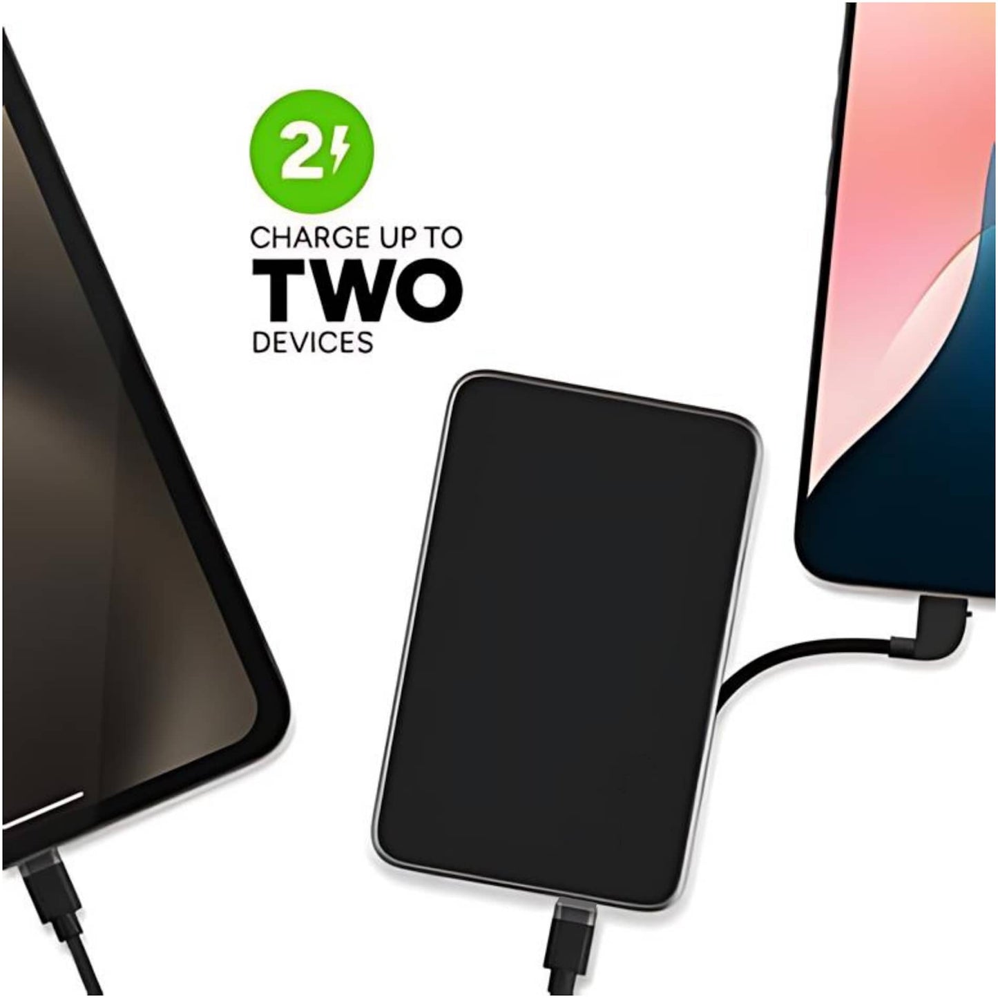 mophie® Powerstation® Mini with Integrated Cable - Etchified - Etchified - 7124-30BK