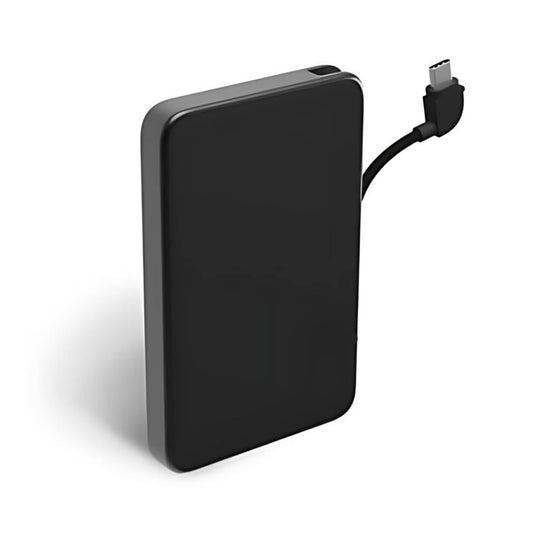 mophie® Powerstation® Mini with Integrated Cable - Etchified - Etchified - 7124-30BK