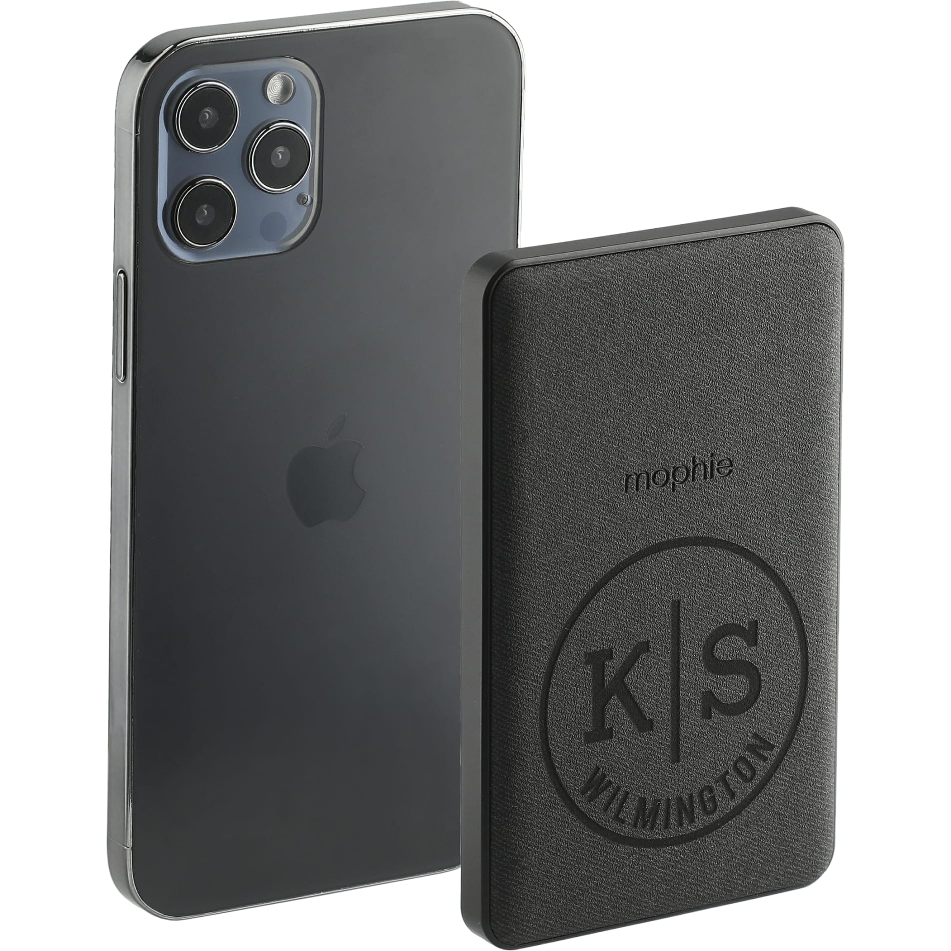 mophie® Snap+ Mini 5000 mAh Wireless Power Bank - Etchified - Etchified - 7124-11BK