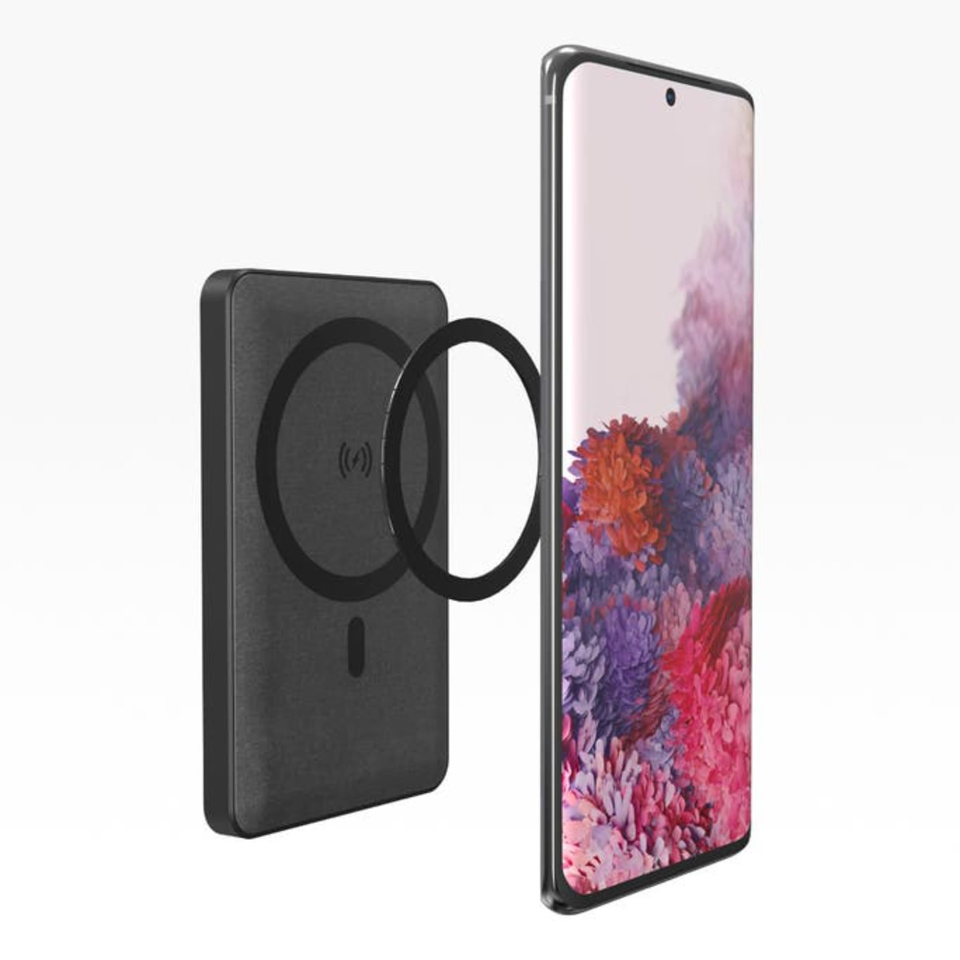 mophie® Snap+ Mini 5000 mAh Wireless Power Bank - Etchified - Etchified - 7124-11BK