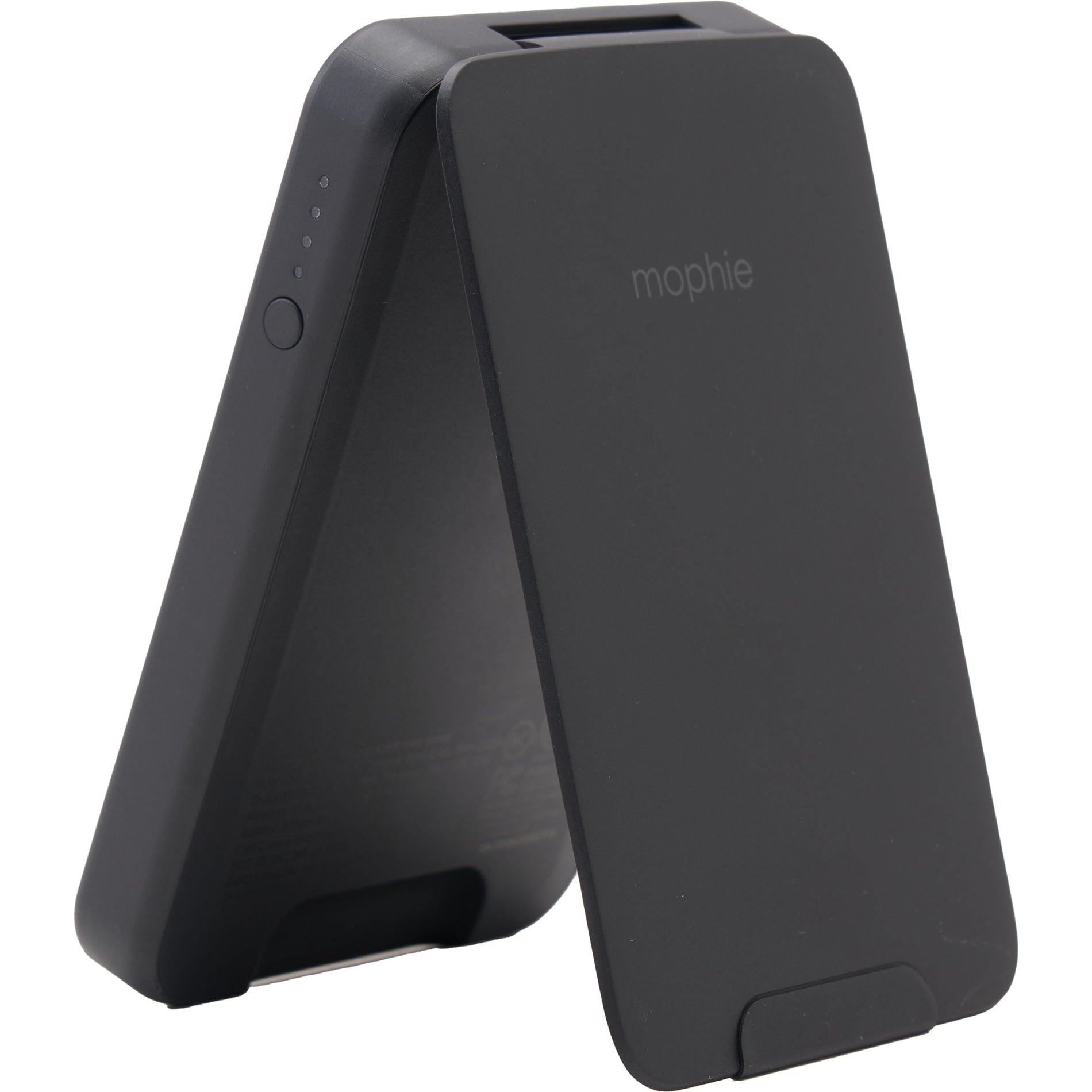 mophie® Snap+5000 mAh Wireless Power Bank w/ Stand - Etchified - Etchified - 7124-26BK
