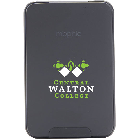 mophie® Snap+5000 mAh Wireless Power Bank w/ Stand - Etchified - Etchified - 7124-26BK