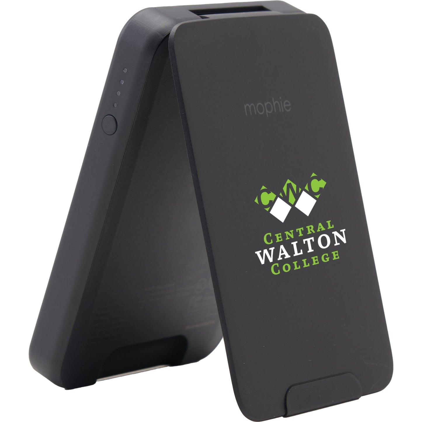 mophie® Snap+5000 mAh Wireless Power Bank w/ Stand - Etchified - Etchified - 7124-26BK