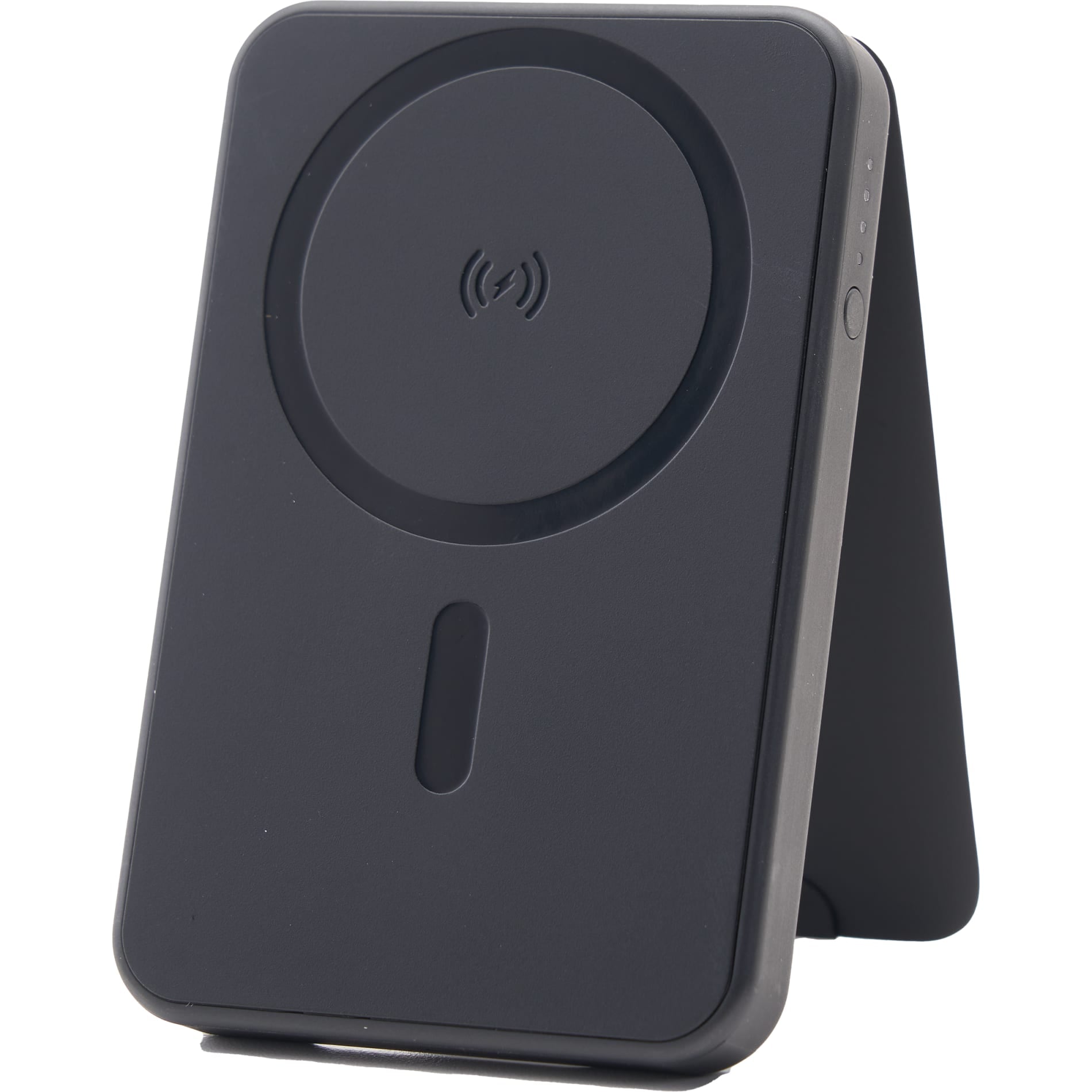 mophie® Snap+5000 mAh Wireless Power Bank w/ Stand - Etchified - Etchified - 7124-26BK