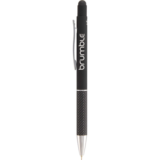 Nadine Recycled Soft Touch Gel Stylus - Etchified - Etchified - 1066-70BK