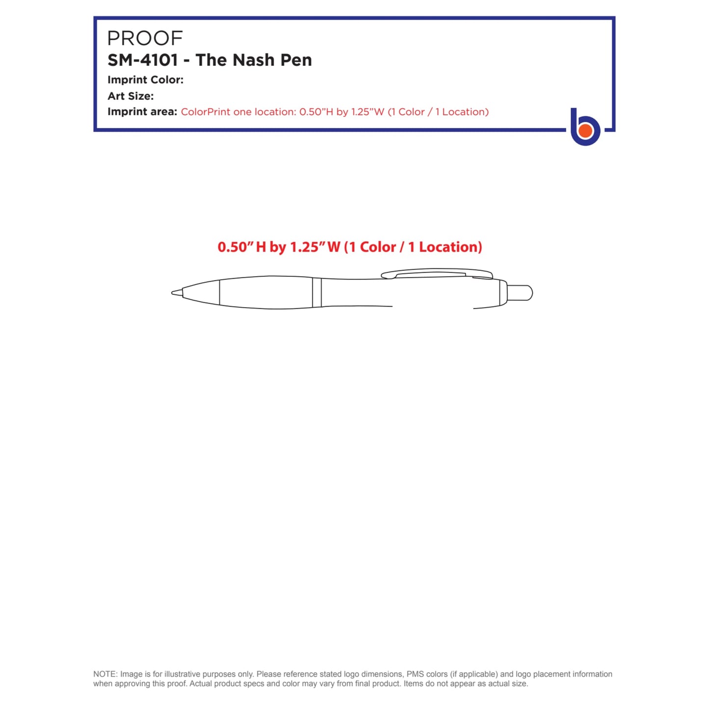 Nash Ballpoint Pen - Etchified - Etchified - SM-4101OR