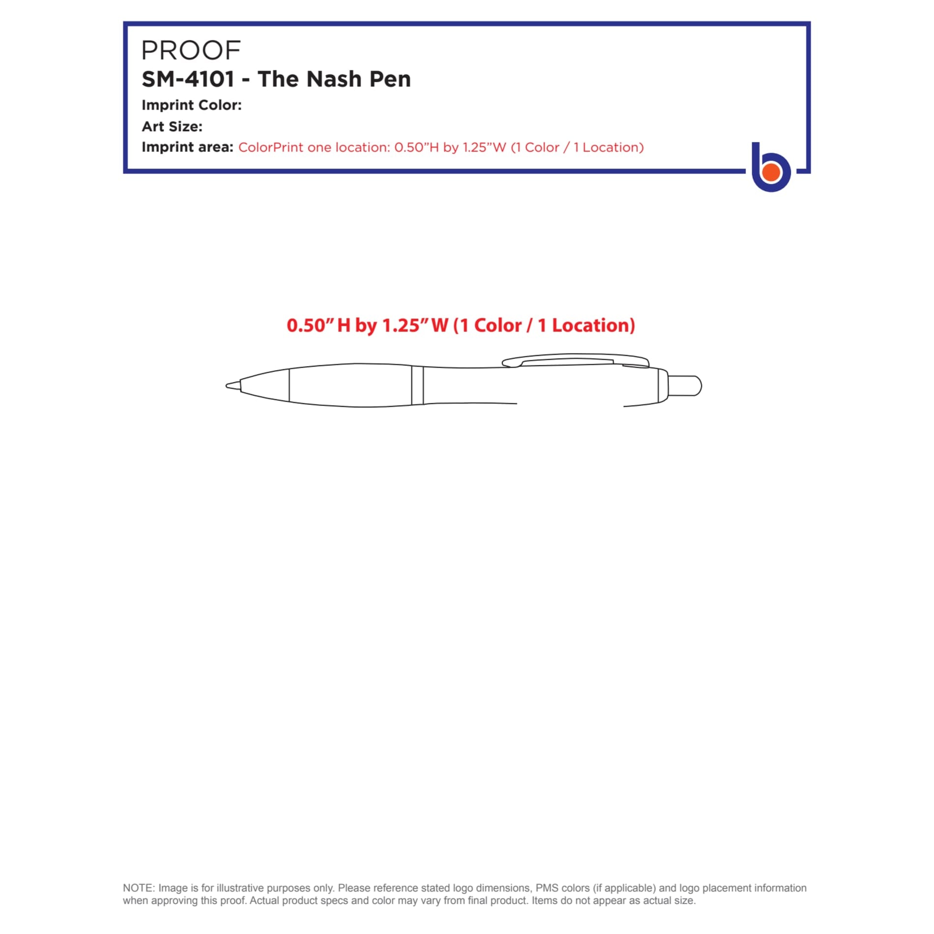 Nash Ballpoint Pen - Etchified - Etchified - SM-4101OR