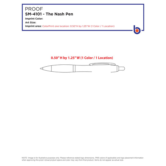 Nash Ballpoint Pen - Etchified - Etchified - SM-4101OR