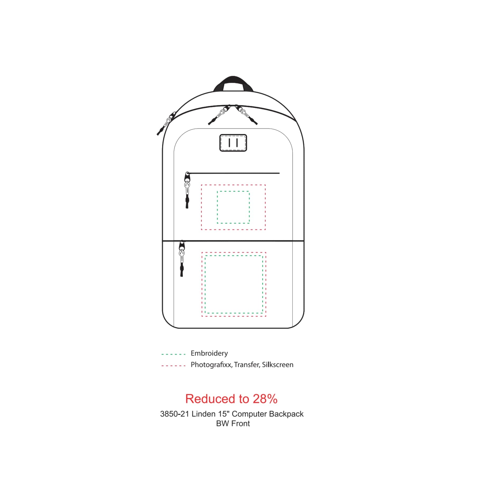 NBN Linden 15" Computer Backpack - Etchified - Etchified - 3850-21NYG