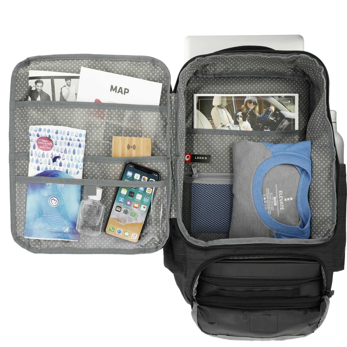 NBN Work Anywhere 15" Computer Backpack - Etchified - Etchified - 3950-11CA
