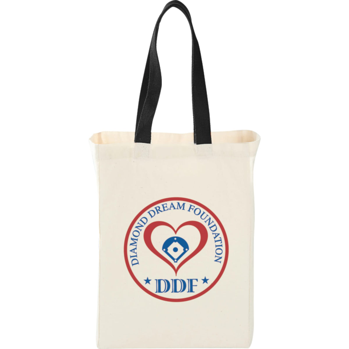Nebraska 5oz Cotton Canvas Grocery Tote - Etchified - GearOne - SM-7236BK