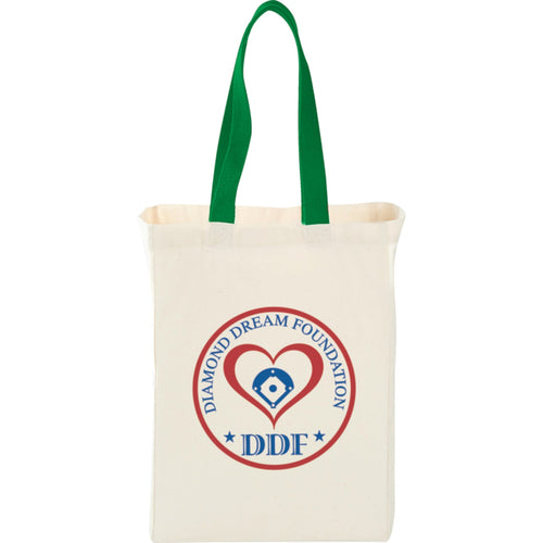 Nebraska 5oz Cotton Canvas Grocery Tote - Etchified - GearOne - SM-7236GR