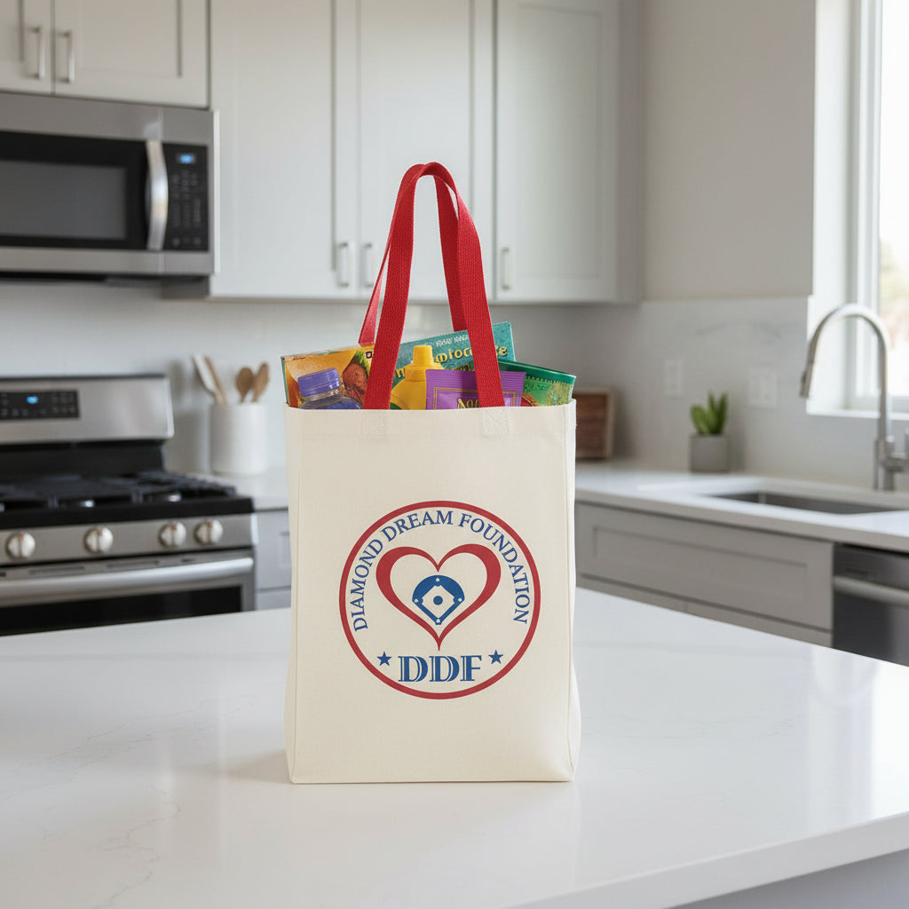 Nebraska 5oz Cotton Canvas Grocery Tote - Etchified - GearOne - SM-7236RYL