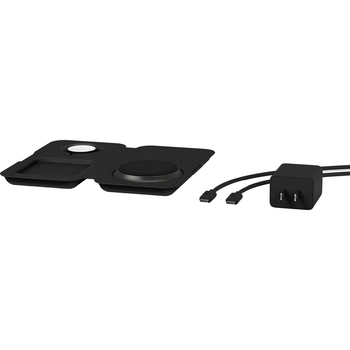 Nimble Fold 3 - in - 1 Wireless Charger - Etchified - Nimble - 7125-07BK