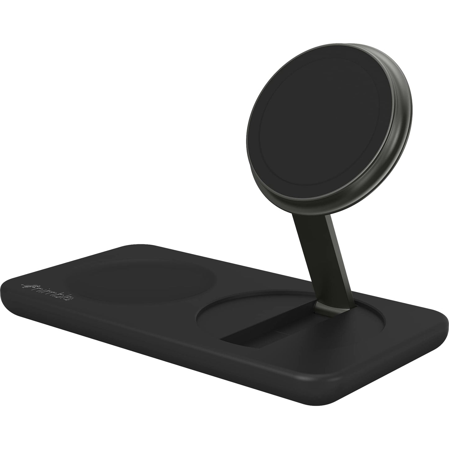 Nimble Podium 2 - in - 1 Wireless Charging Stand - Etchified - Etchified - 7125-10BK