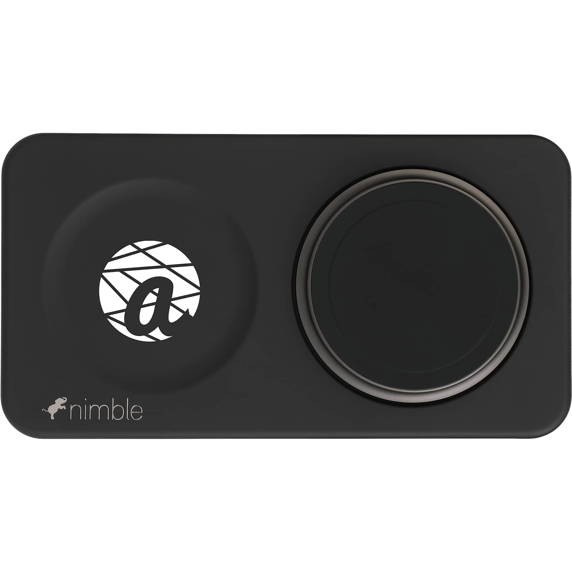 Nimble Podium 2 - in - 1 Wireless Charging Stand - Etchified - Etchified - 7125-10BK