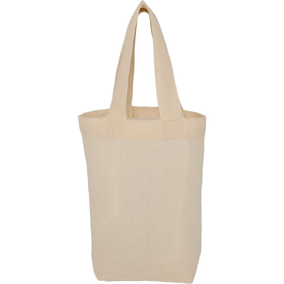 Organic 4oz Cotton Mini Tote - Etchified - GearOne - SM-5229NT