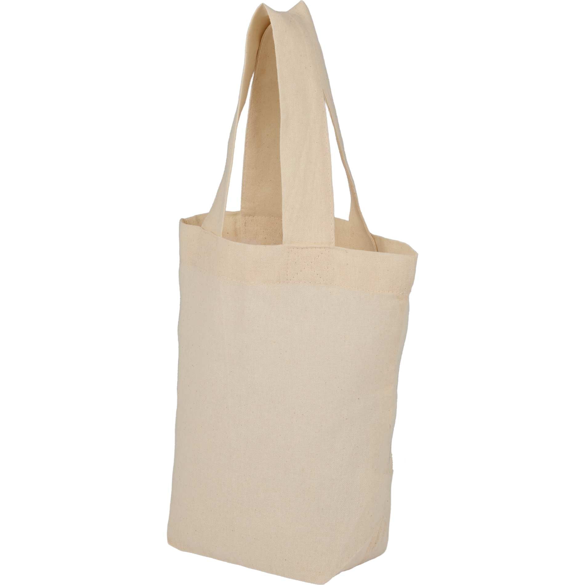 Mini Organic Cotton Tote – Custom Eco Gift Bag – Etchified