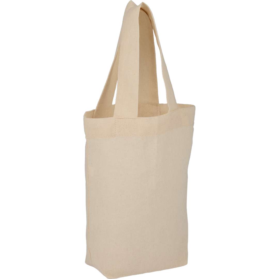 Organic 4oz Cotton Mini Tote - Etchified - GearOne - SM-5229NT