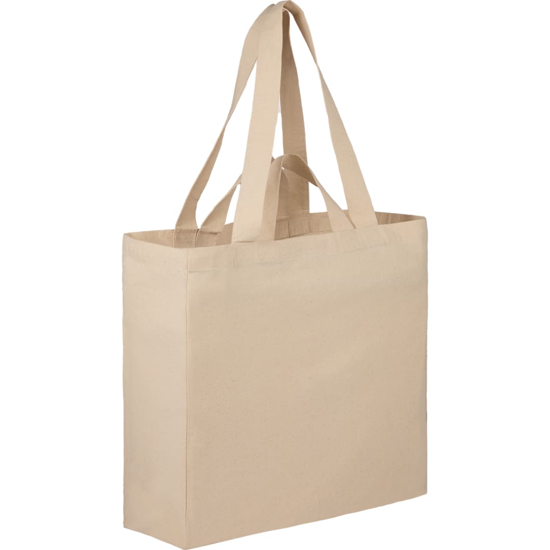 Organic 6oz Cotton Dual Carry Tote - Etchified - GearOne - SM-5228NT