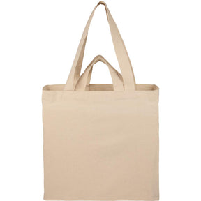 Organic 6oz Cotton Dual Carry Tote - Etchified - GearOne - SM-5228NT