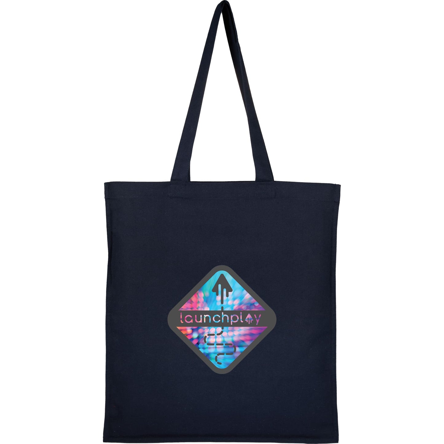 Organic 8oz Cotton Double Stitch Tote - Etchified - GearOne - 7901-40NY