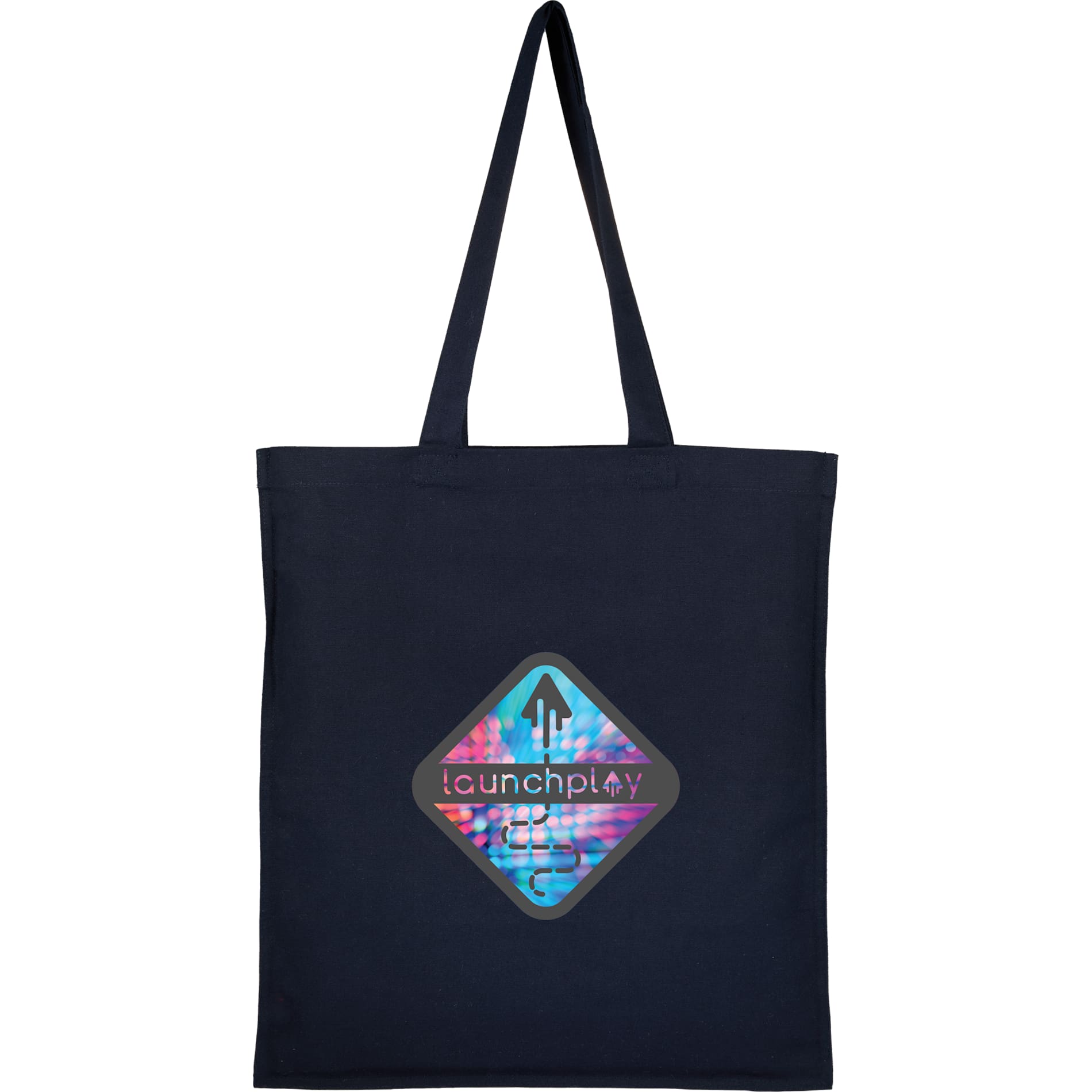 Organic 8oz Cotton Double Stitch Tote - Etchified - GearOne - 7901-40NY