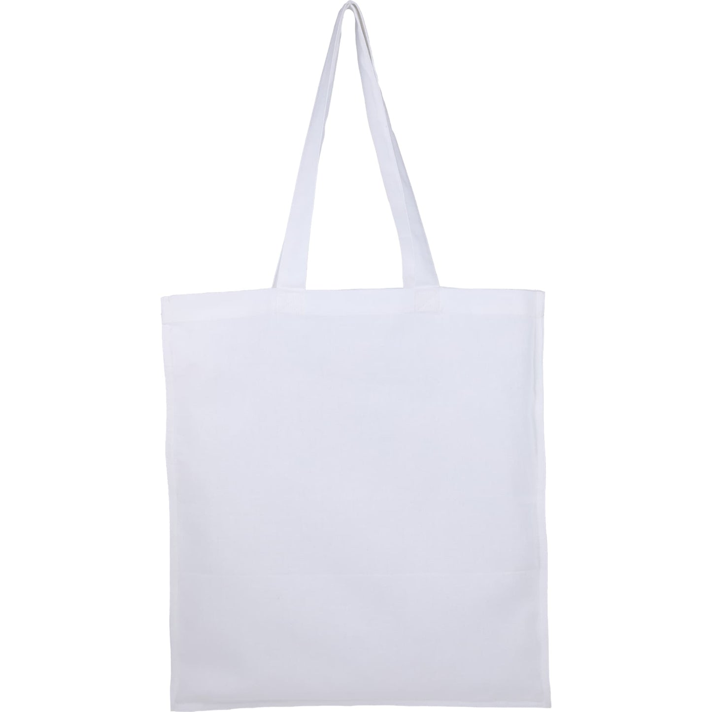 Organic 8oz Cotton Double Stitch Tote - Etchified - GearOne - 7901-40WH