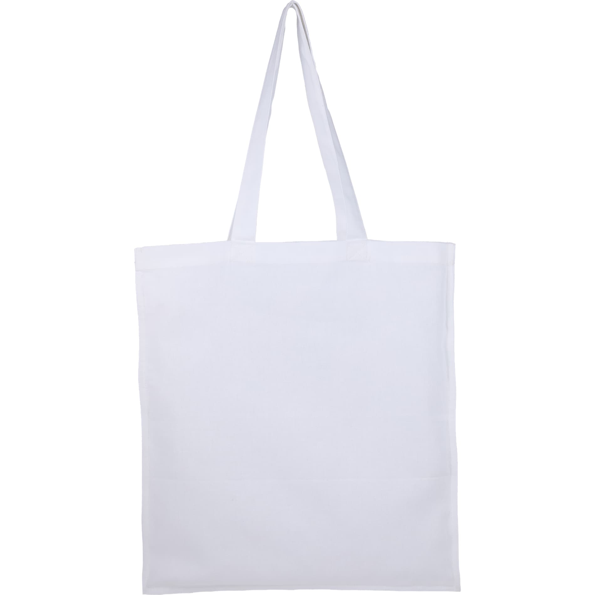 Organic 8oz Cotton Double Stitch Tote - Etchified - GearOne - 7901-40WH
