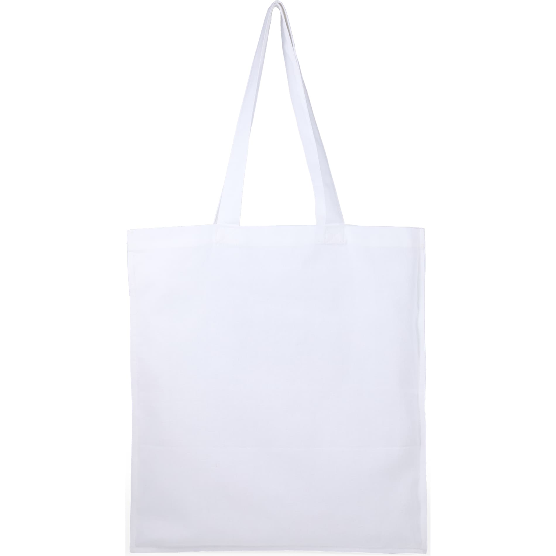 Organic 8oz Cotton Double Stitch Tote - Etchified - GearOne - 7901-40WH