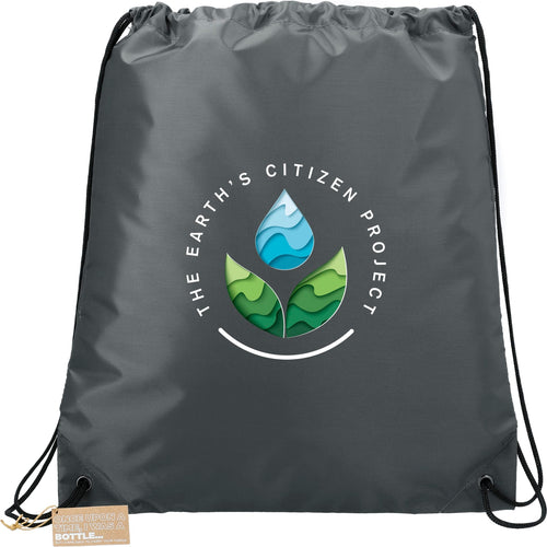 Oriole RPET Drawstring Bag - Etchified - Etchified - SM-5917GY