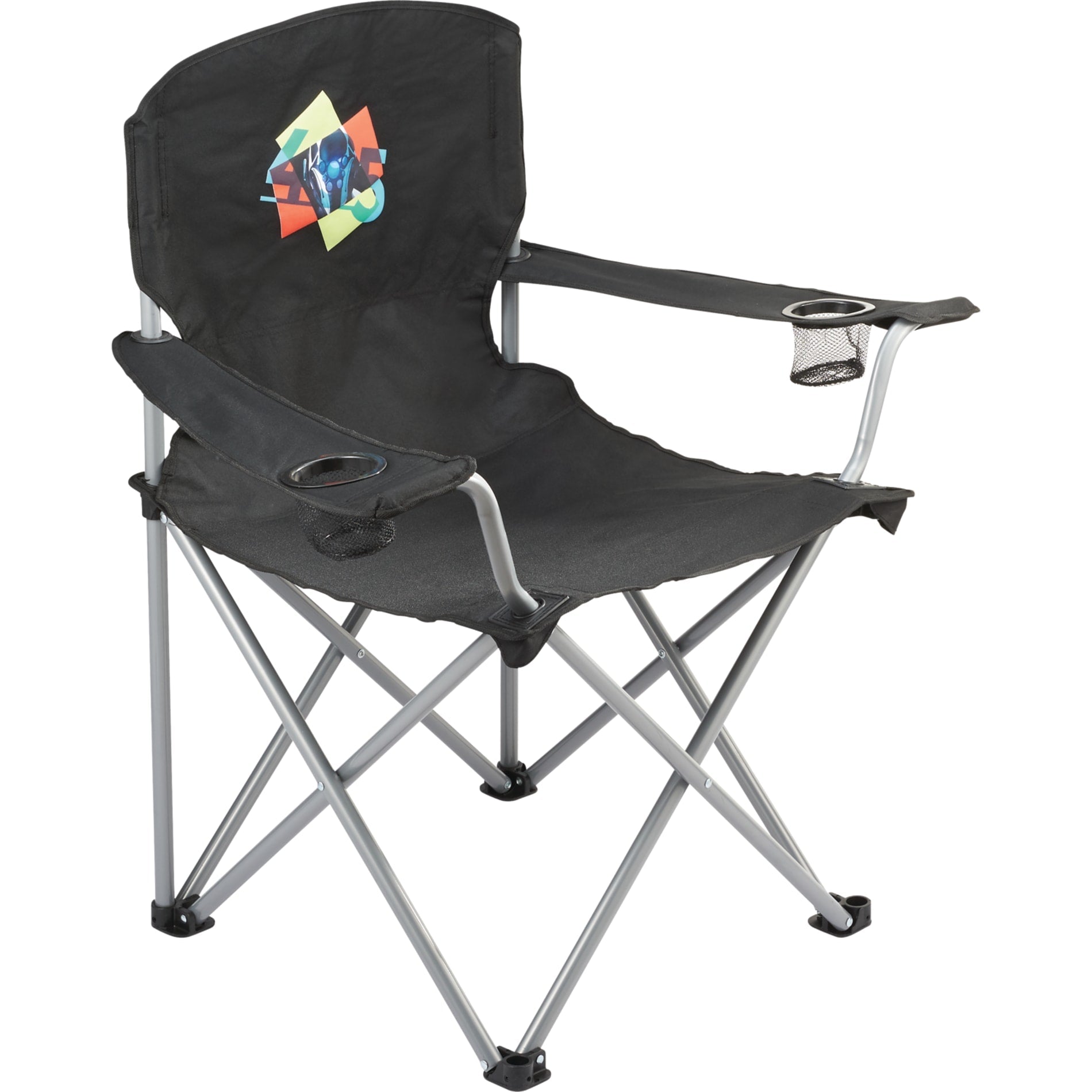 Oversized Folding Chair (500lb Capacity) - Etchified - Etchified - 1070-79BK