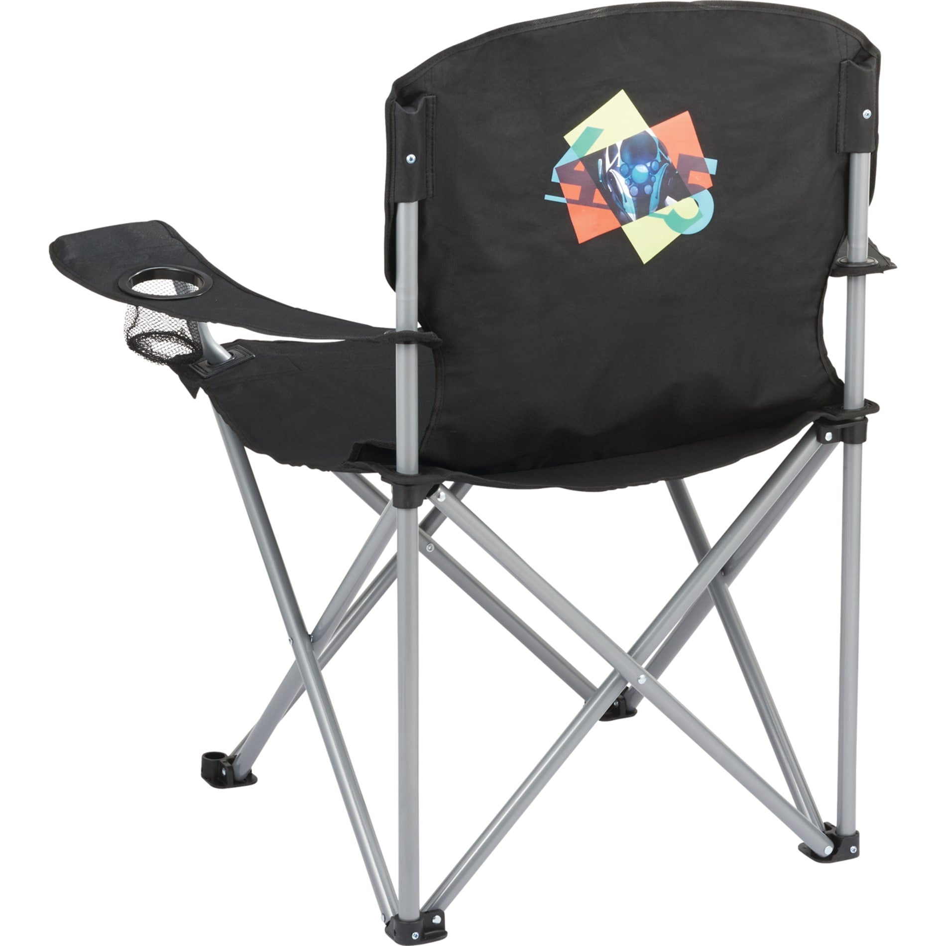 Oversized Folding Chair (500lb Capacity) - Etchified - Etchified - 1070-79BK