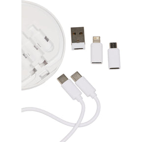 Pad Pal 15W Wireless Charging Pad and 65W Cable Ki - Etchified - PCNA (Leed's/Bullet/Trimark) - 7143-80WH