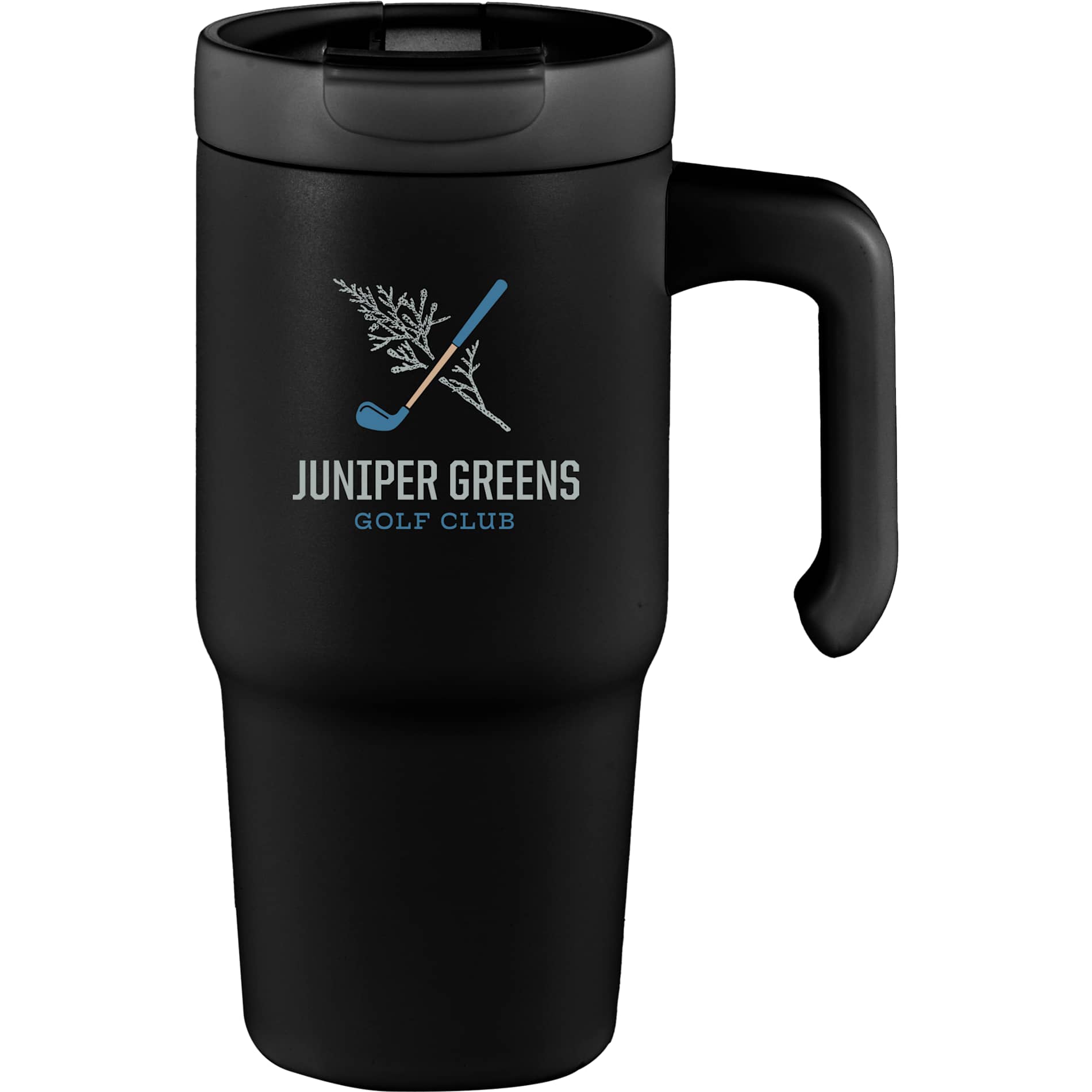 Peak Recycled Insulated Sip or Swig Mug 24oz - Etchified - GearOne - 1602-21BK