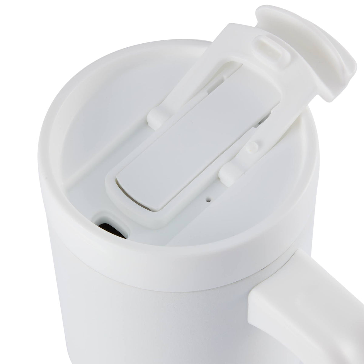 Peak Recycled Insulated Sip or Swig Mug 24oz - Etchified - GearOne - 1602-21WH