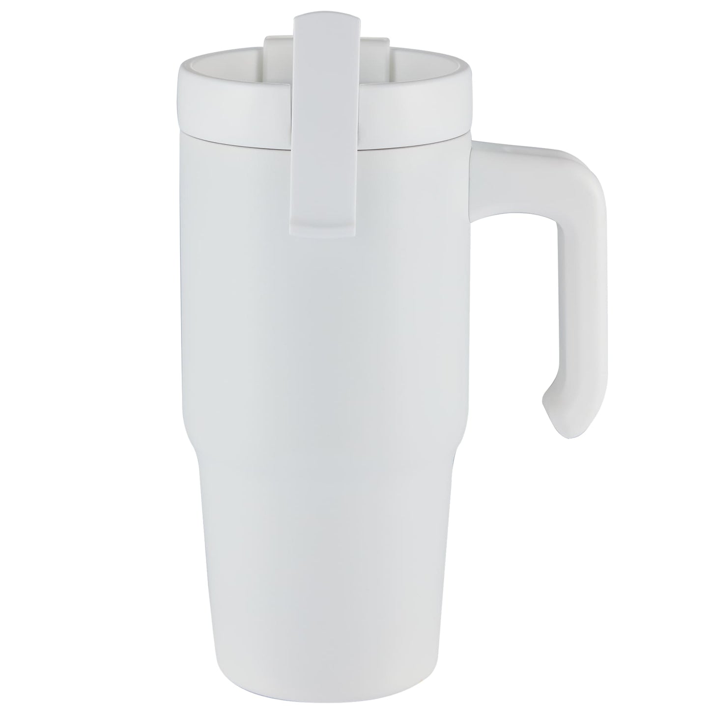Peak Recycled Insulated Sip or Swig Mug 24oz - Etchified - GearOne - 1602-21WH