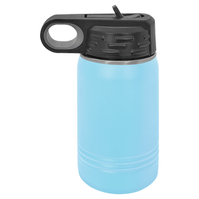 Personalized 12oz Youth Water Bottle with Laser Engraved Logo - Etchified - Polar Camel® - LWB058
