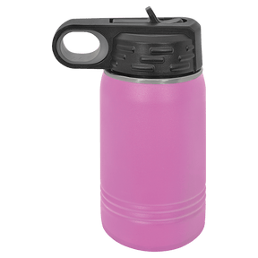 Personalized 12oz Youth Water Bottle with Laser Engraved Logo - Etchified - Polar Camel® - LWB058