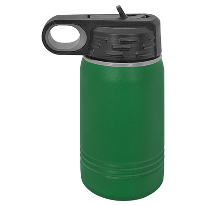 Personalized 12oz Youth Water Bottle with Laser Engraved Logo - Etchified - Polar Camel® - LWB066