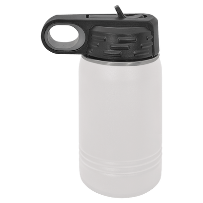 Personalized 12oz Youth Water Bottle with Laser Engraved Logo - Etchified - Polar Camel® - LWB066