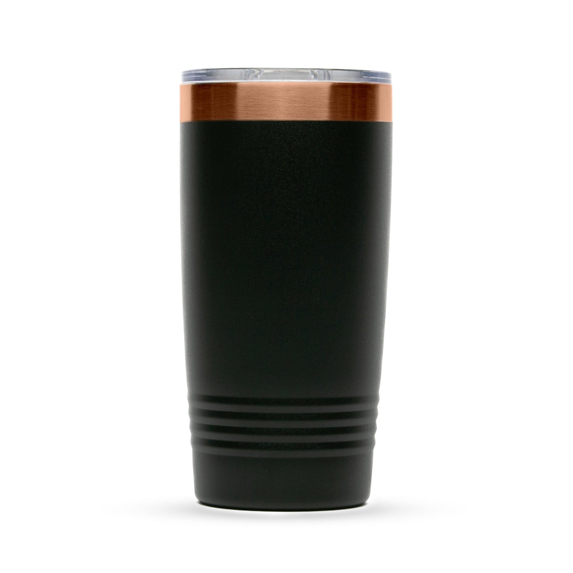 Personalized 20oz Ion Plated Rose - Gold Stainless Steel Tumbler with Slider Lid - Etchified - Polar Camel® - LTM7290