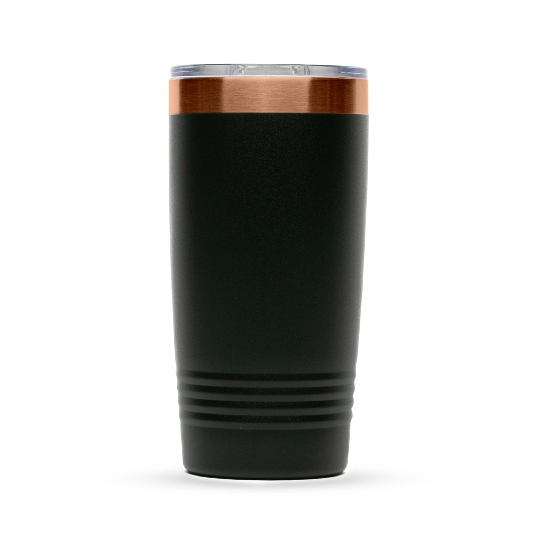 Personalized 20oz Ion Plated Rose - Gold Stainless Steel Tumbler with Slider Lid - Etchified - Polar Camel® - LTM7290